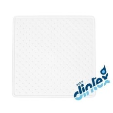 Alfombra Baño Antideslizante 43X43Cm Ducha Blanco Dintex