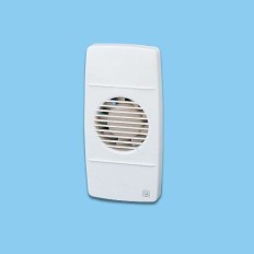 Extractor Baño Axial 80M3/H Rectangular Con Temporizador Blanco Edm 80 Lr S P