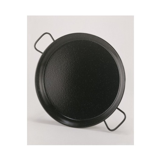 Paellera 055Cm 16 Raciones Hierro  Esmaltado Valenciana 