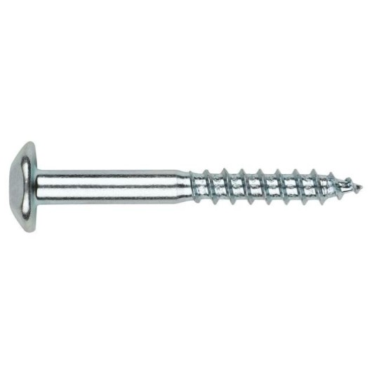 Tornillo Inviolable 07X070Mm Cabeza Redonda Cincado Index 100 Pz