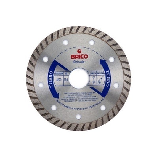 Disco Corte Turbo Sinterizado 125 Mm Diamante  Brico