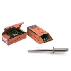 Remache Fij 4X10Mm C/Alom Inox 304 Bralo 500 Pz