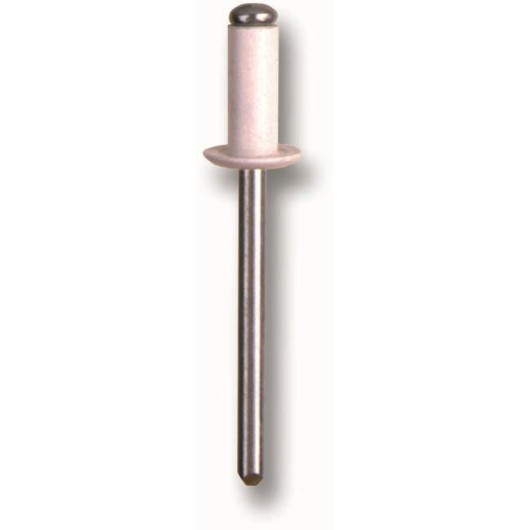 Remache Fij Estand. 4X10Mm Alu Lac.Bl Bralo 500 Pz