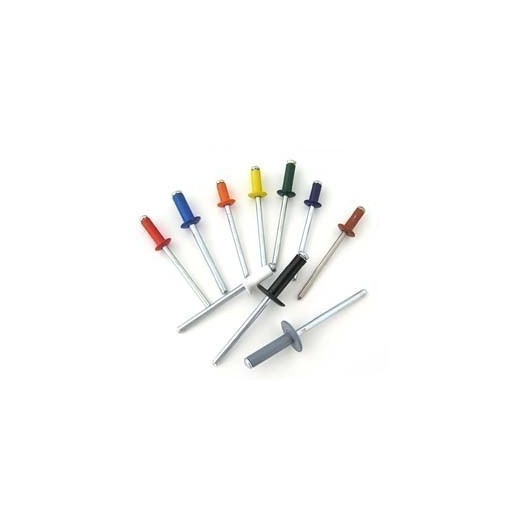 Remache Fij Estand. 4,8X12Mm Alu Lac.Bl Bralo 500 Pz