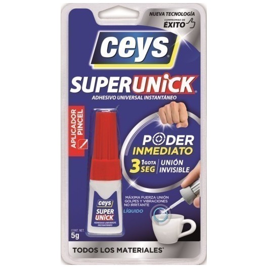 Adhesivo Instantaneo 5 Gr Superceys Pincel Ceys