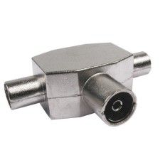 Distribuidor Antena Coaxial 2 M+1 H Blindado Triple  Axil