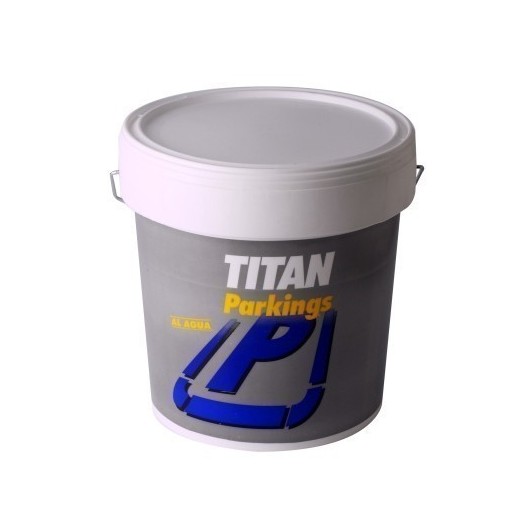 Pintura Suelo Parking 4 Lt Gris Acrilico Titan