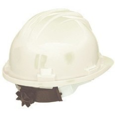 Casco Obra Ajustable Blanco Arnes Cabeza Climax