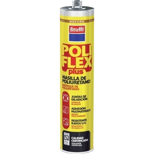 Sellador Masilla 300 Ml Marr Poliuretano Poliflexplus Krafft