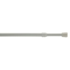 Portavisillo Decoracion 60/100Cm Extensible Presion Metal Blanco  