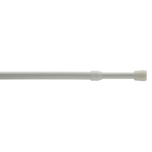 Portavisillo Decoracion 60/100Cm Extensible Presion Metal Blanco  