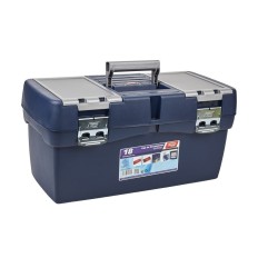 Caja Herramientas 580X290X290Mm Bandeja/Estuche Metal Polipropileno Azul Nº18 Tayg