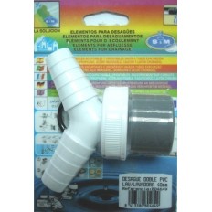 Desague Evacuacion  Lavadora 40Mm Doble Pvc S M