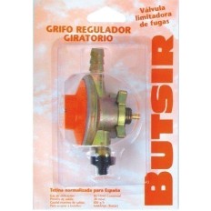 Grifo Camping  28 Gr Regulador Butsir Gas Giratorio Repu0001