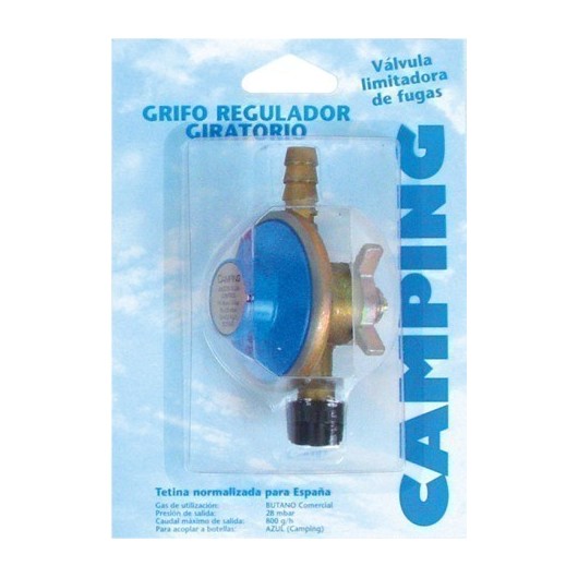 Grifo Camping  28 Gr Regulador Butsir Gas Giratorio Repu0002
