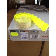 Etiqueta Adhesiva 32X19Cm Amarillo Fluorescente Meto 1.000 Pz