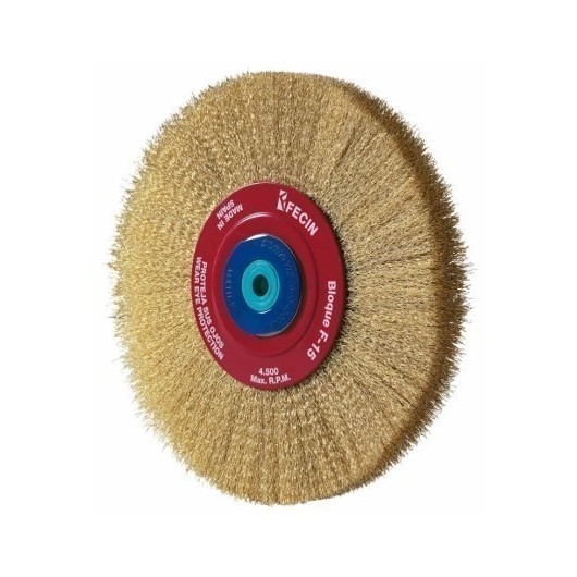 Cepillo Industrial Circular Multieje 200X0,3 Mm Acero/Latonado Fecin