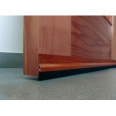 Burlete Bajo Puerta 092Cm Adhesivo Cepillo Aluminio Sapelly Burcasa