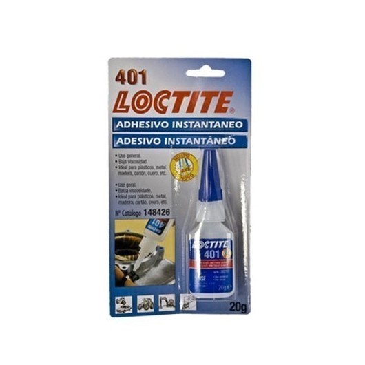 Adhesivo Instantaneo 20 Gr 20 Gr Loctite 401 Loctite