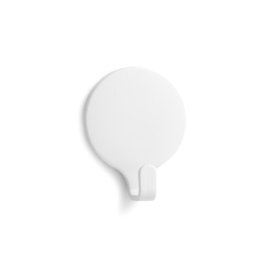 Colgador Hogar 53X42X17Mm Adhesivo Circular Plastico Blanco 2170-2+ Inofix 2