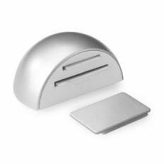 Tope Puerta 26X52X38Mm Retenedor Adhesivo Cr/Mt Magnetico Inofix