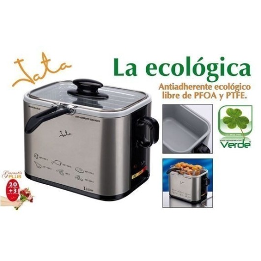 Freidora Electrica 1Lt 1000W Metal Frr-326E Jata