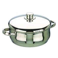 Cacerola 16Cm Con Tapa Inox Oslo Ibili