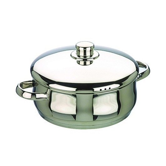 Cacerola 16Cm Con Tapa Inox Oslo Ibili