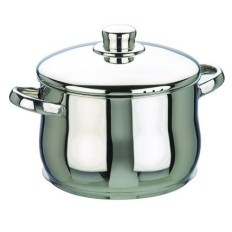 Olla Alta 16Cm Con Tapa Inox Oslo Ibili