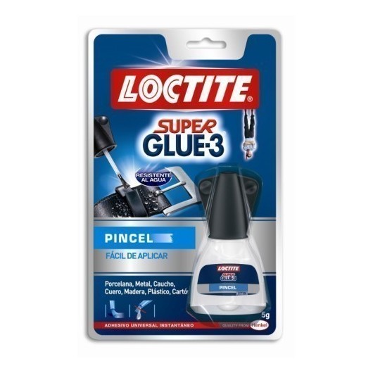 Pegamento Instantaneo Pincel 5 Gr Super Glue3 Loctite