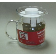 Jarra Microondas 0,4Lt Vidrio Tecnhogar