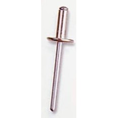 Remache Fijacion 4X12Mm Cabeza Ancha Aluminio Minicaja Bralo 50 Pz