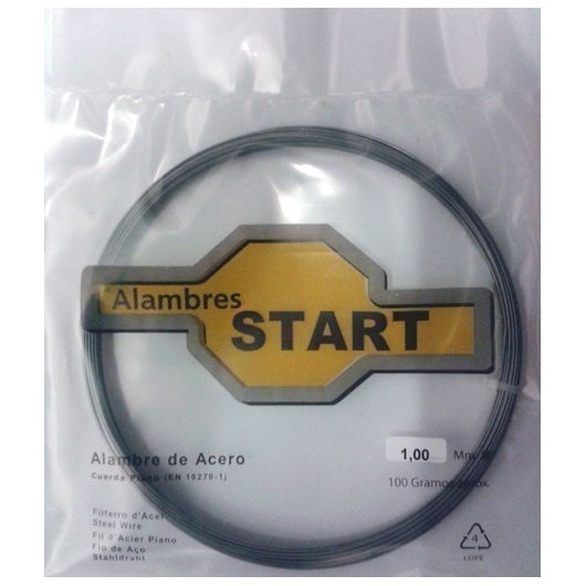 Alambre Cuerda Piano 100 Gr. 0,6 Mm Al100060 Unidad