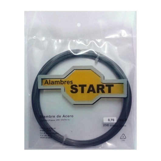 Alambre Cuerda Piano 250 Gr. 0,6 Mm. Al250060 Unidad