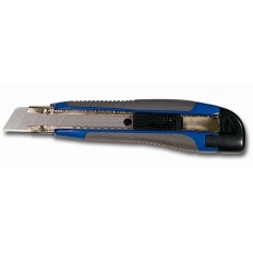 Cutter Profesional  Guias Metalicas 18Mm Hoja Retractil Abs Bim Bricody