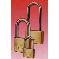 Candado Seguridad  30Mm Arco Largo Llave Nº 3387 Laton Lince