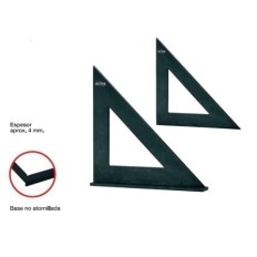 Cartabon Medicion Cerrajero 200X200Mm Vaciado Sombrero Pavonado Acha