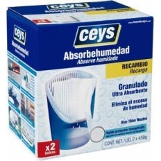 Absorbe Humedad Hogar 900 Gr Recarga Ceys 2 Pz