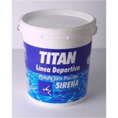 Pintura Piscina Antideslizante 4 Lt Azul Acrilica Agua Titan