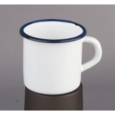 Pote 08Cm Acero Esmaltado Blanco Ibili
