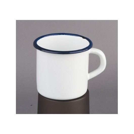 Pote 08Cm Acero Esmaltado Blanco Ibili