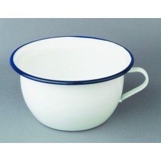 Orinal Baño 24Cm Esmaltado Blanco Ibili