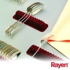 Organizador Cuberteria 114 Cubiertos Adhesivo Rojo Rayen