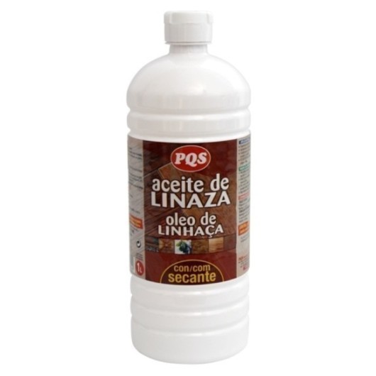 Aceite Linaza Protector 1 Lt Incoloro Con Secante Envase Plastico 