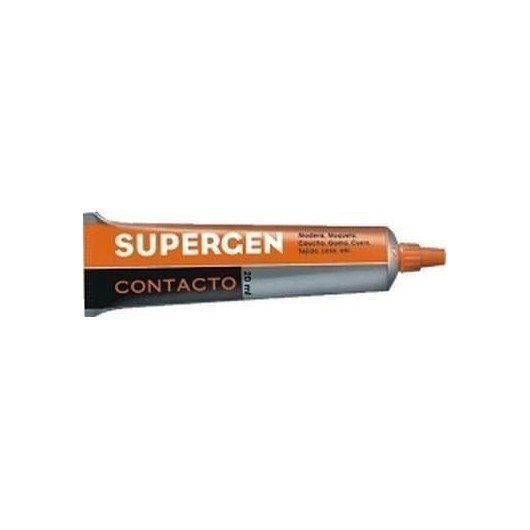 Pegamento Contacto 40 Ml Tubo Supergen