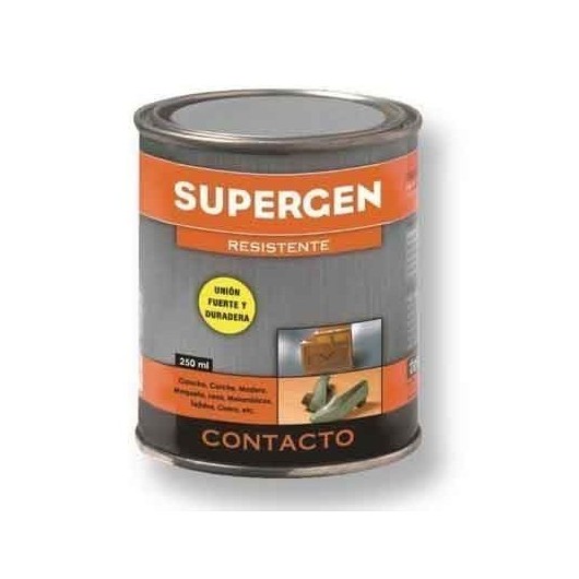 Pegamento Contacto 250 Ml Bote Supergen