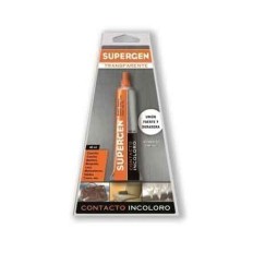 Pegamento Contacto 20 Ml Incoloro Supergen