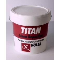 Pintura Suelo Pista Deportiva 4 Lt Verde Titan Volea