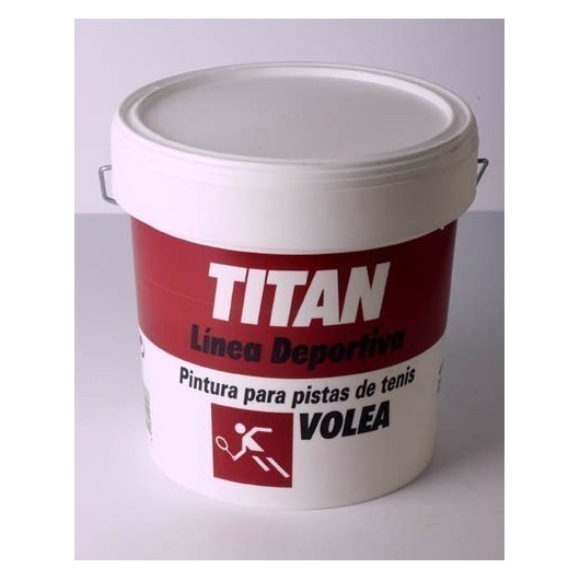 Pintura Suelo Pista Deportiva 4 Lt Verde Titan Volea