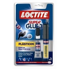 Pegamento Instantaneo 2+4 Ml Super Plastics Loctite